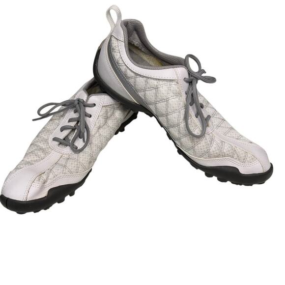 FootJoy Golf Sneakers –SuperLites Style, White/Black, Sz 8.5, EUC, Sporty Polish - Picture 9 of 9
